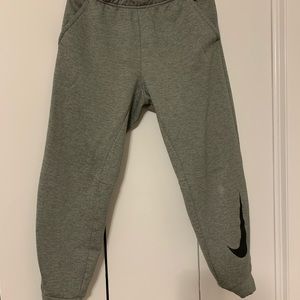 Nike Dri-Fit Sweat Pant Gray with pockets
